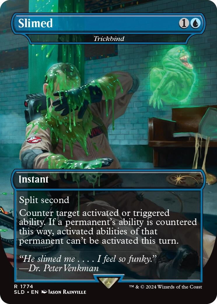 Image for Slimed - Trickbind (1774) [Secret Lair Drop Series] - Magic: The Gathering