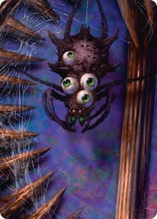 Image for Spider Art Card (54) [Duskmourn: House of Horror] - Magic: The Gathering