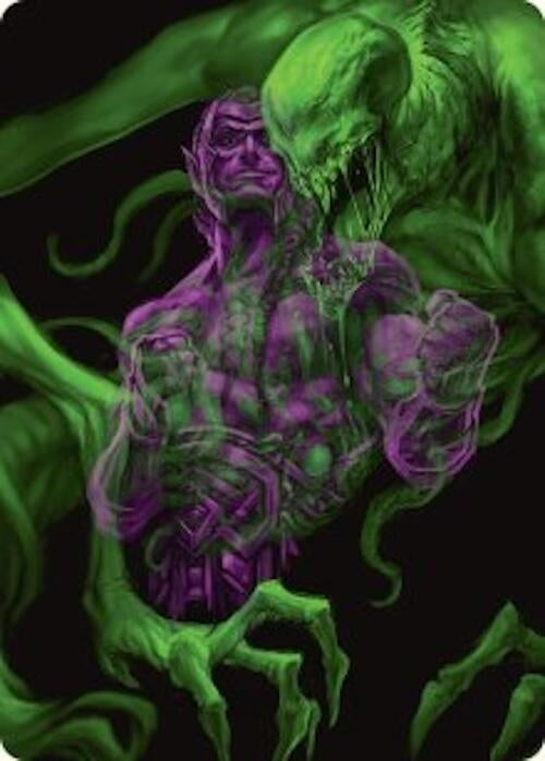 Image for Tyvar, the Pummeler Art Card (41) [Duskmourn: House of Horror] - Magic: The Gathering