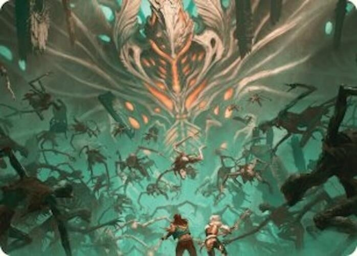 Image for Valgavoth's Onslaught Art Card (16) [Duskmourn: House of Horror] - Magic: The Gathering