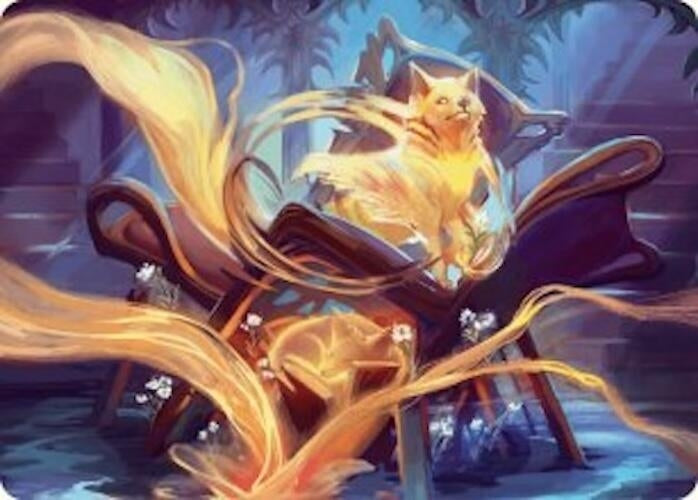 Image for Inquisitive Glimmer Art Card (17) [Duskmourn: House of Horror] - Magic: The Gathering