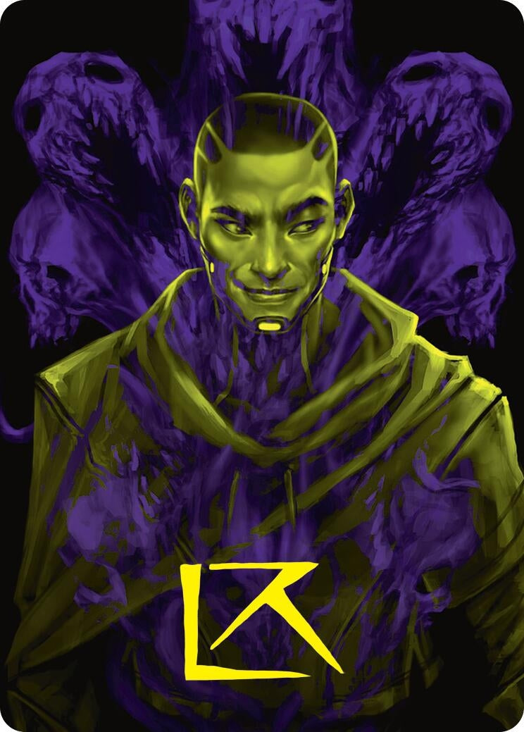 Image for Kaito, Bane of Nightmares Art Card (Gold-Stamped Signature) (42) [Duskmourn: House of Horror] - Magic: The Gathering