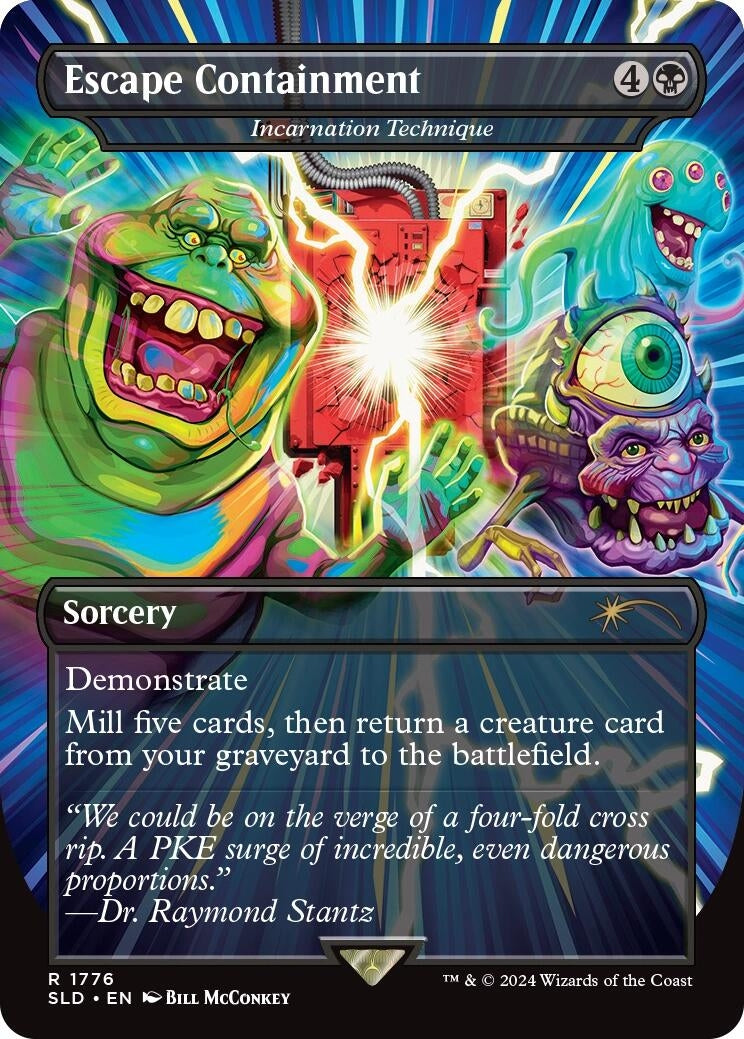 Image for Escape Containment - Incarnation Technique (1776) [Secret Lair Drop Series] - Magic: The Gathering