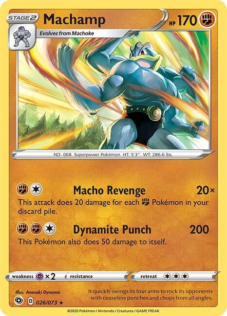 Image for Machamp (26/73) [Deck Exclusives] - Pokemon