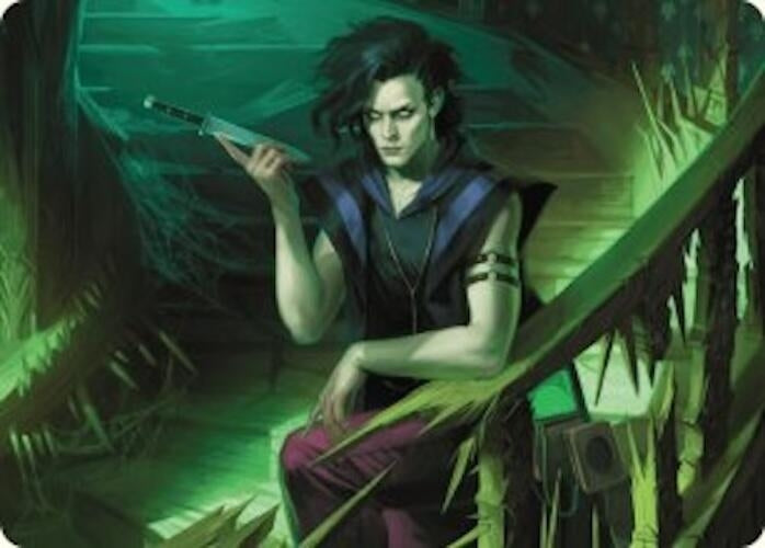 Image for Winter, Misanthropic Guide Art Card (24) [Duskmourn: House of Horror] - Magic: The Gathering