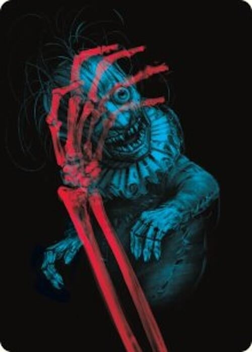 Image for Marvin, Murderous Mimic Art Card (45) [Duskmourn: House of Horror] - Magic: The Gathering