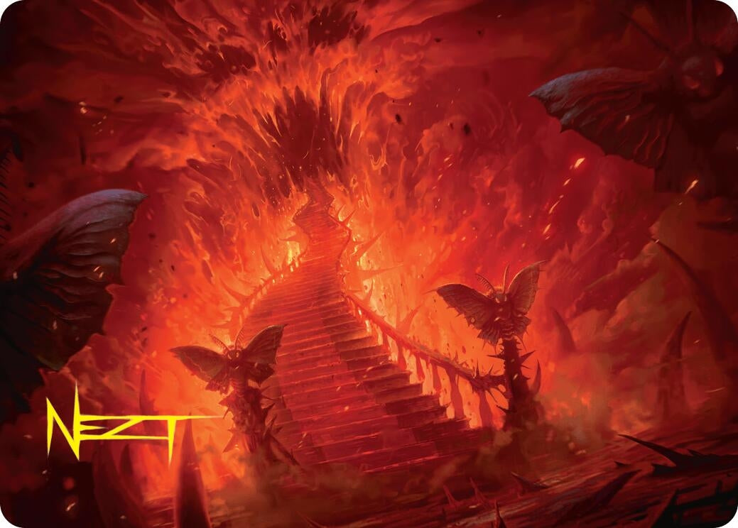 Image for Mountain Art Card (Gold-Stamped Signature) (30) [Duskmourn: House of Horror] - Magic: The Gathering