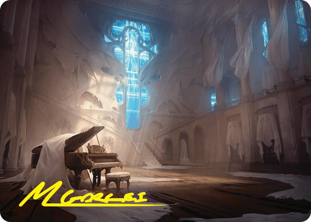 Image for Plains Art Card (Gold-Stamped Signature) (29) [Duskmourn: House of Horror] - Magic: The Gathering