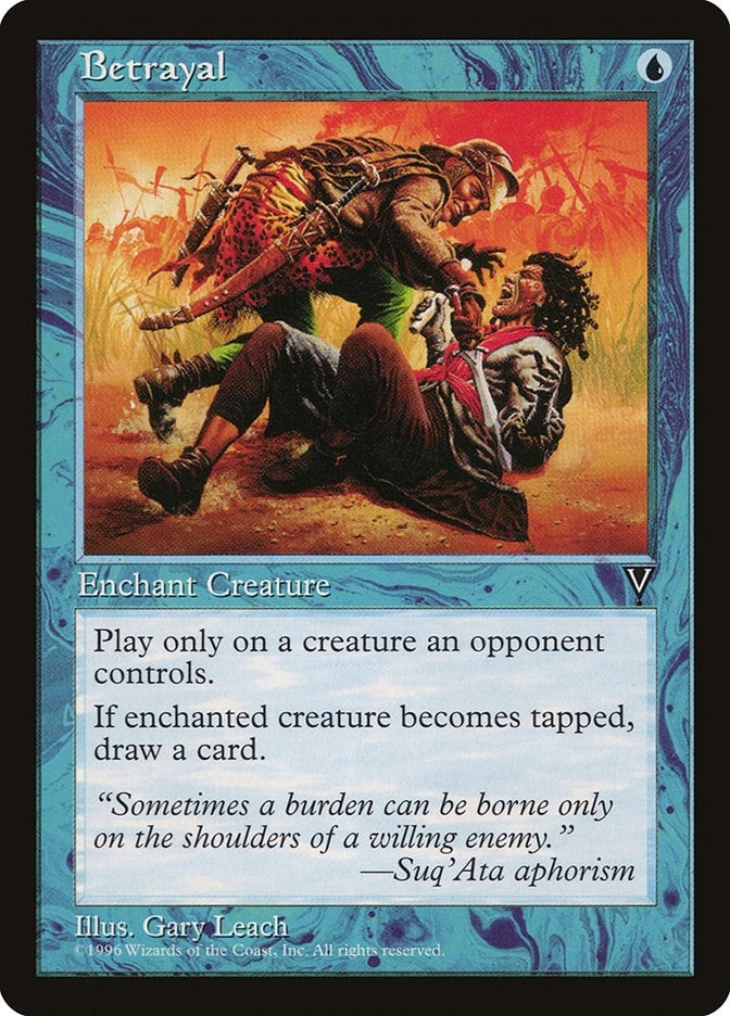 Image for Betrayal [Visions] - Magic: The Gathering