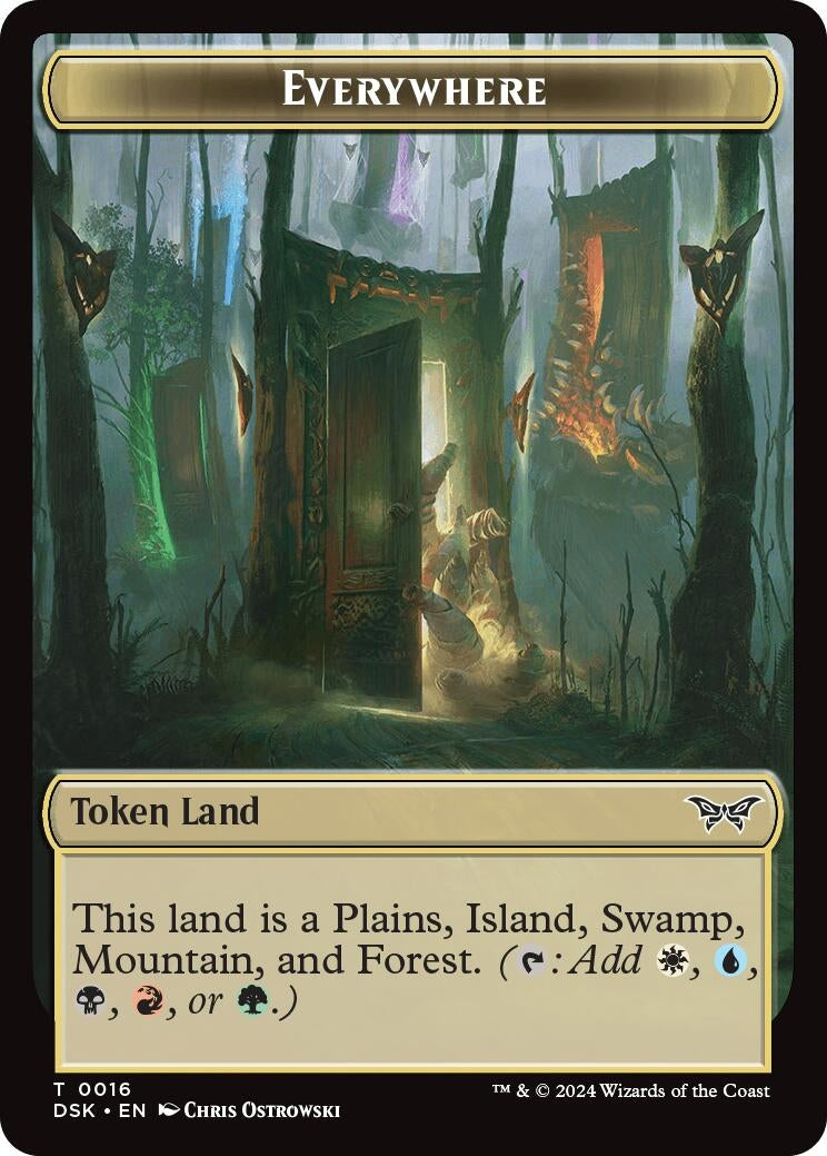 Image for Everywhere Token (16) [Duskmourn: House of Horror] - Magic: The Gathering