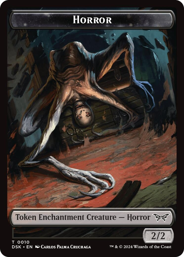 Image for Horror Token (10) [Duskmourn: House of Horror] - Magic: The Gathering