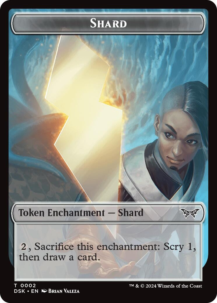 Image for Shard Token (2) [Duskmourn: House of Horror] - Magic: The Gathering