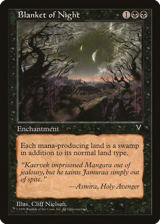Image for Blanket of Night [Visions] - Magic: The Gathering