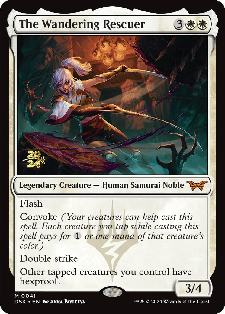 Image for The Wandering Rescuer (41) [Prerelease Cards] - Magic: The Gathering