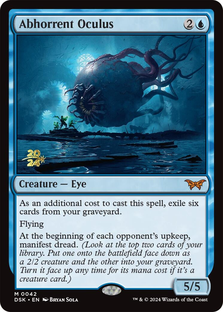 Image for Abhorrent Oculus (42) [Prerelease Cards] - Magic: The Gathering