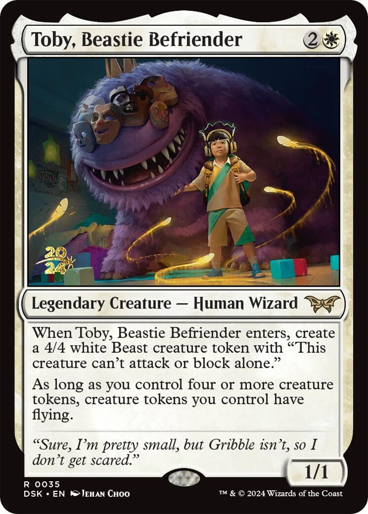 Image for Toby, Beastie Befriender (35) [Prerelease Cards] - Magic: The Gathering