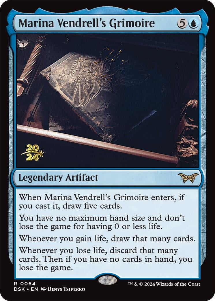 Image for Marina Vendrell's Grimoire (64) [Prerelease Cards] - Magic: The Gathering