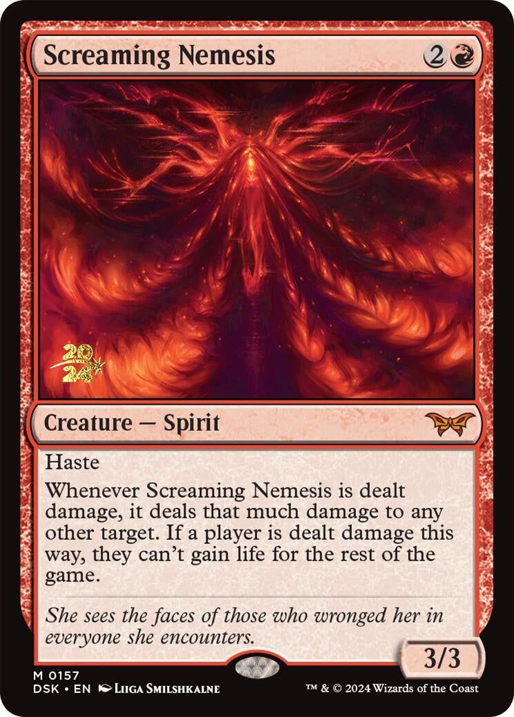 Image for Screaming Nemesis (157) [Prerelease Cards] - Magic: The Gathering