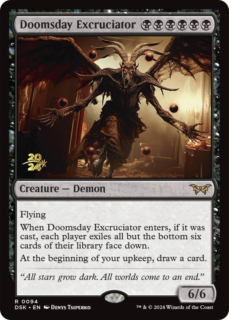 Image for Doomsday Excruciator (94) [Prerelease Cards] - Magic: The Gathering
