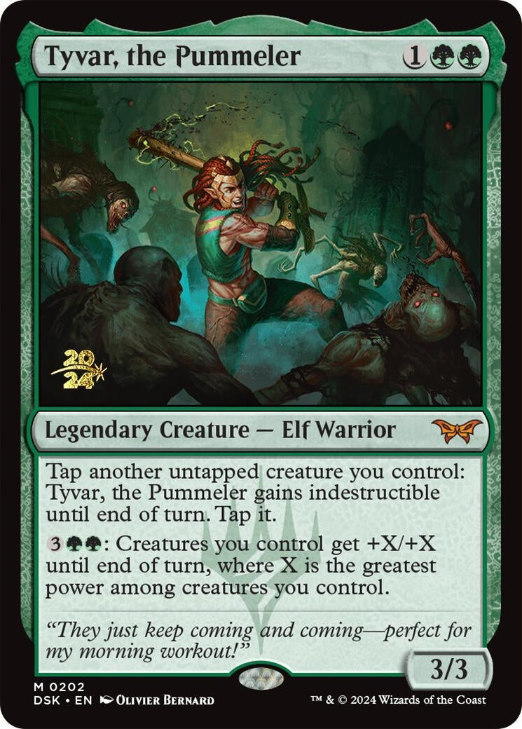 Image for Tyvar, the Pummeler (202) [Prerelease Cards] - Magic: The Gathering