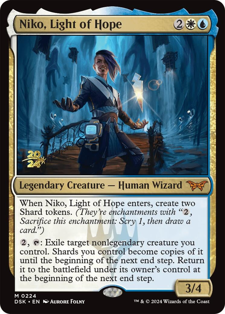 Image for Niko, Light of Hope (224) [Prerelease Cards] - Magic: The Gathering