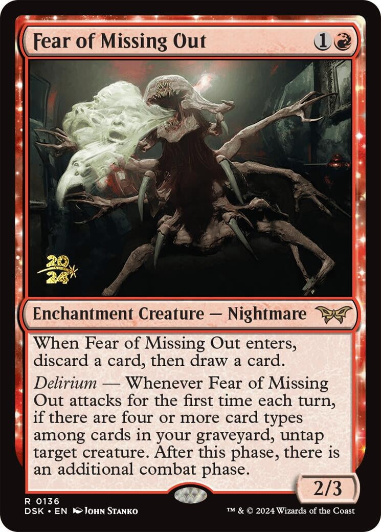 Fear of Missing Out (136) [Prerelease Cards]