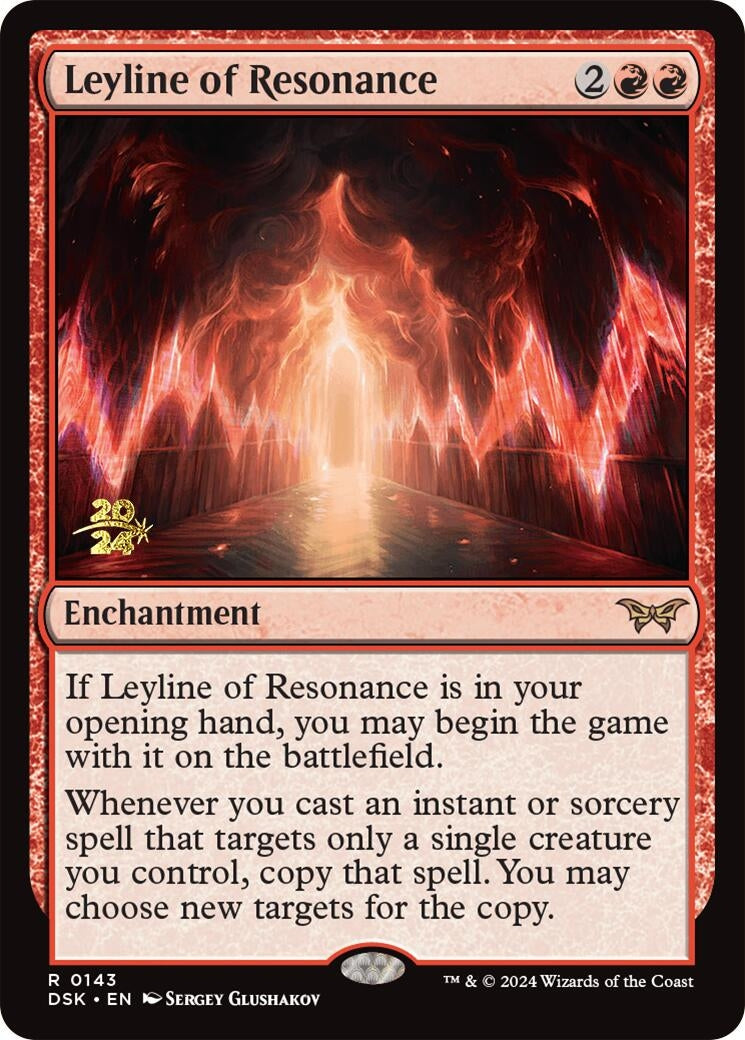 Image for Leyline of Resonance (143) [Prerelease Cards] - Magic: The Gathering