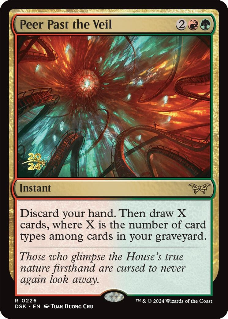 Image for Peer Past the Veil (226) [Prerelease Cards] - Magic: The Gathering