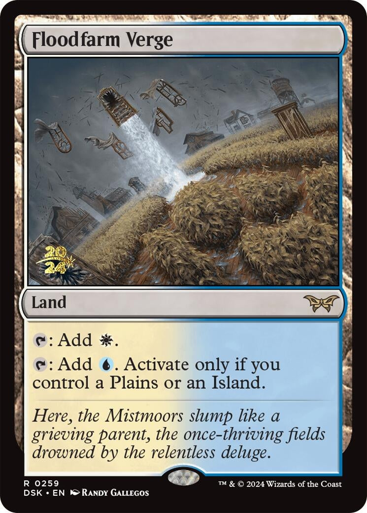 Image for Floodfarm Verge (259) [Prerelease Cards] - Magic: The Gathering