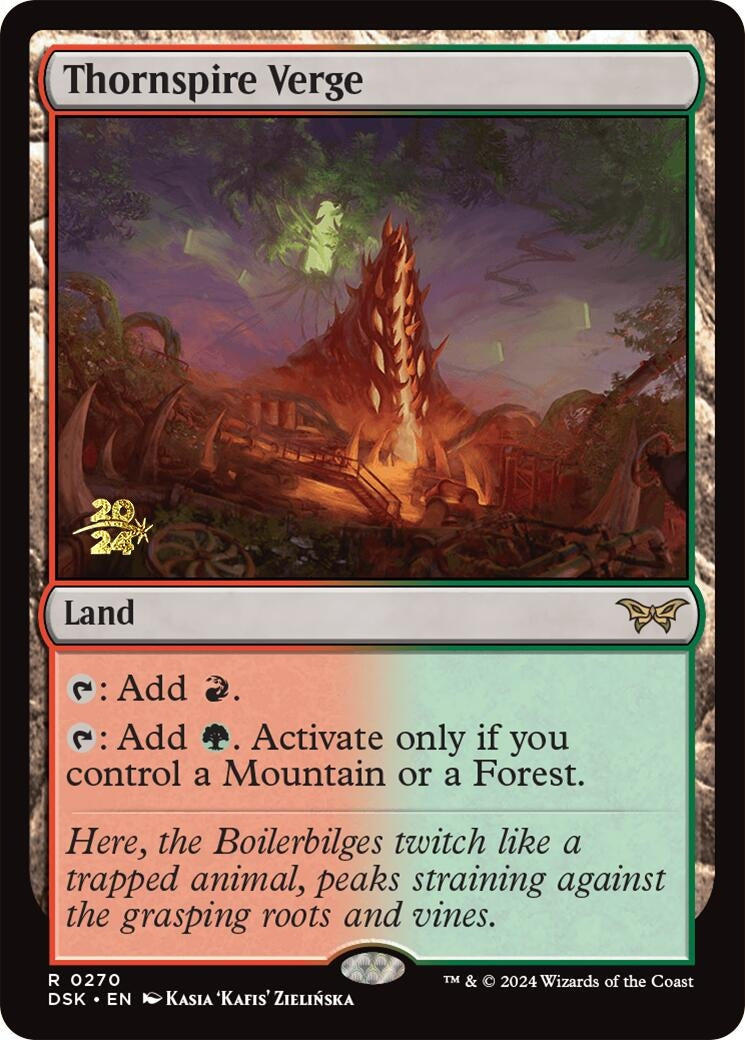 Image for Thornspire Verge (270) [Prerelease Cards] - Magic: The Gathering
