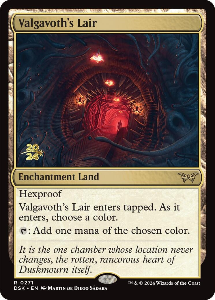Image for Valgavoth's Lair (271) [Prerelease Cards] - Magic: The Gathering