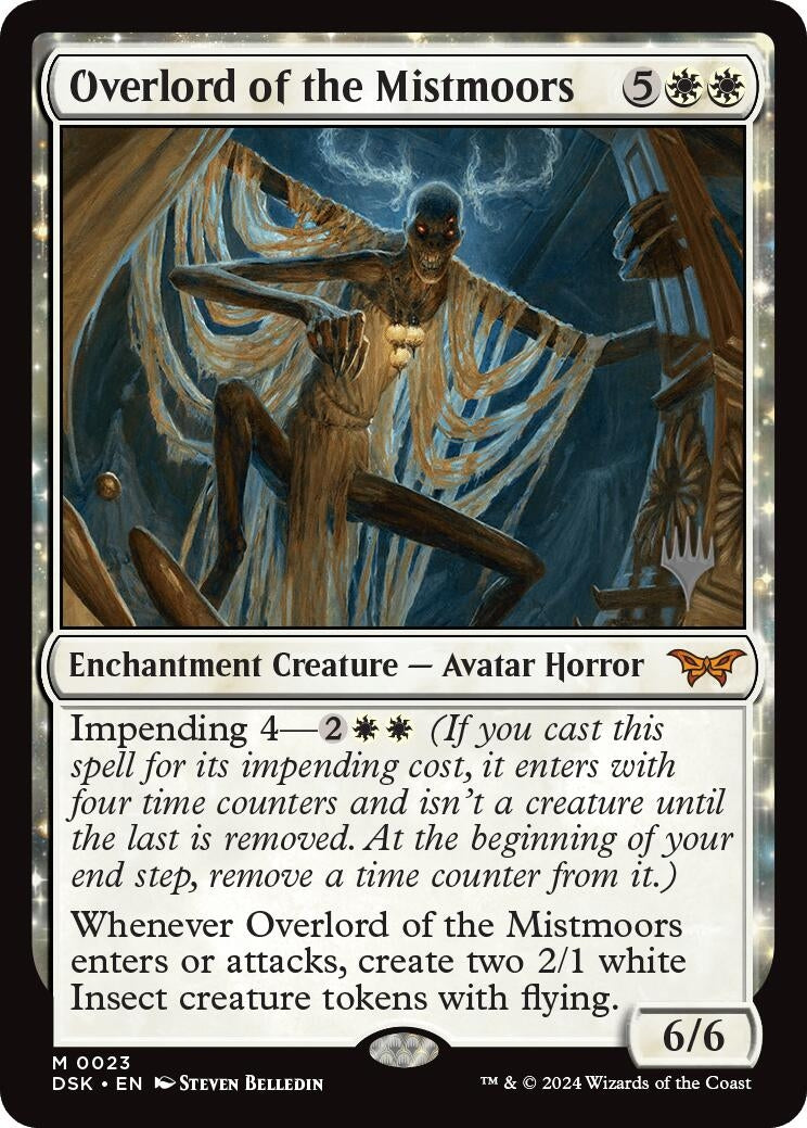Image for Overlord of the Mistmoors (23) [Duskmourn: House of Horror] - Magic: The Gathering