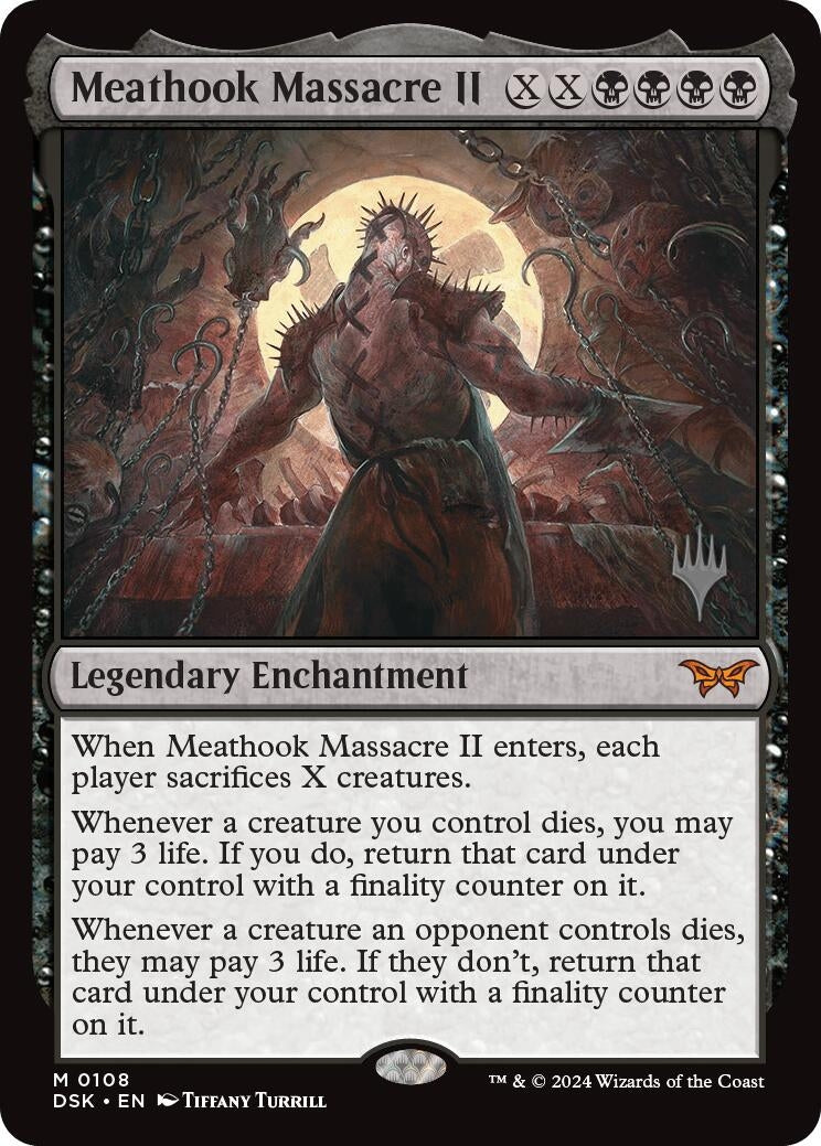 Image for Meathook Massacre II (0108) (108) [Duskmourn: House of Horror] - Magic: The Gathering