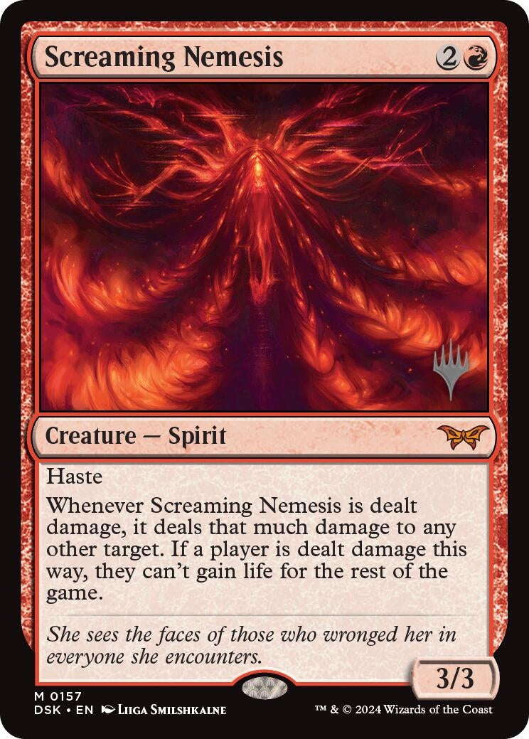 Image for Screaming Nemesis (157) [Duskmourn: House of Horror] - Magic: The Gathering