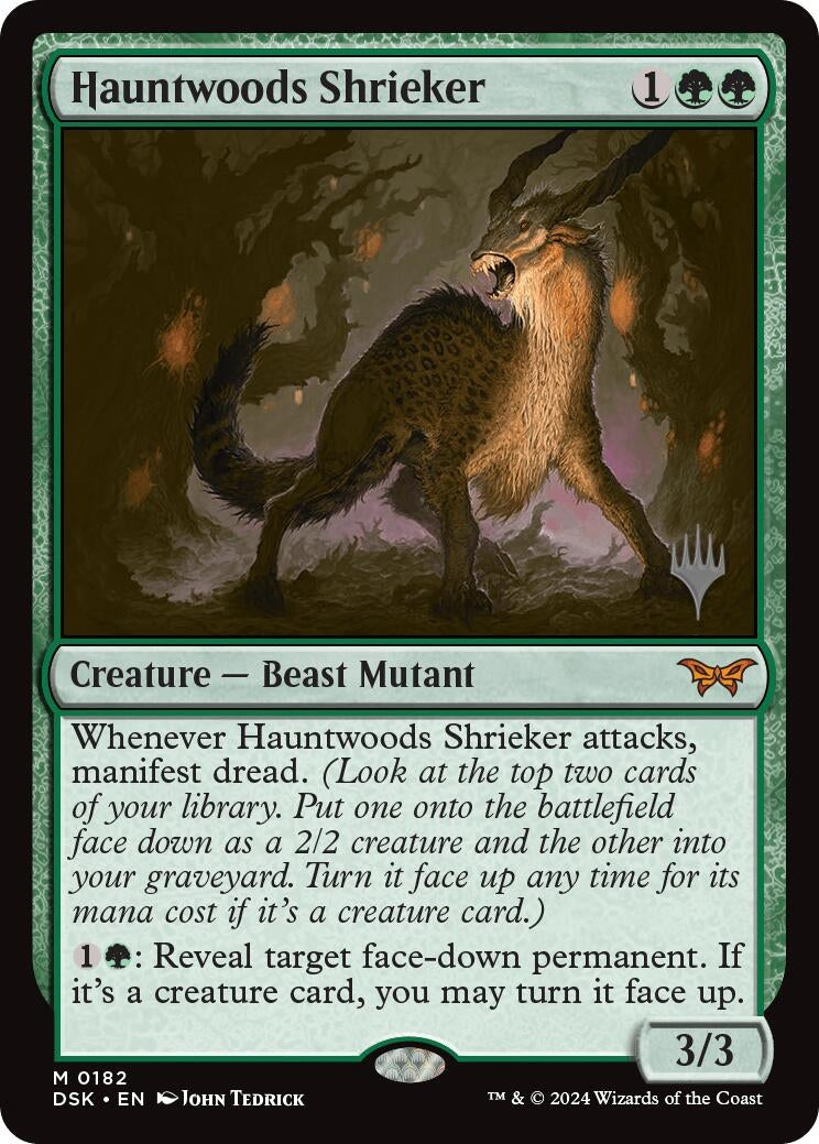 Image for Hauntwoods Shrieker (182) [Duskmourn: House of Horror] - Magic: The Gathering