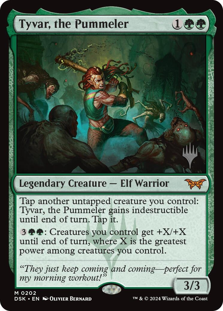 Image for Tyvar, the Pummeler (202) [Duskmourn: House of Horror] - Magic: The Gathering