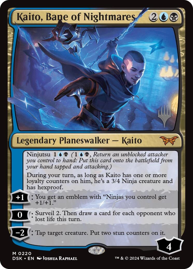 Image for Kaito, Bane of Nightmares (220) [Duskmourn: House of Horror] - Magic: The Gathering