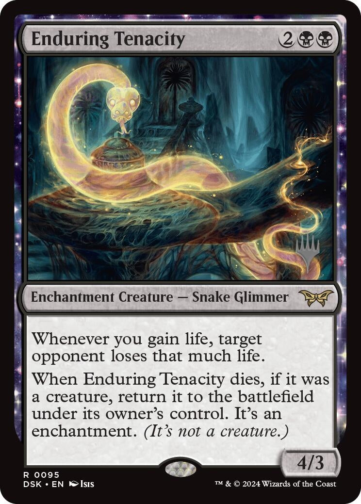 Image for Enduring Tenacity (95) [Duskmourn: House of Horror] - Magic: The Gathering