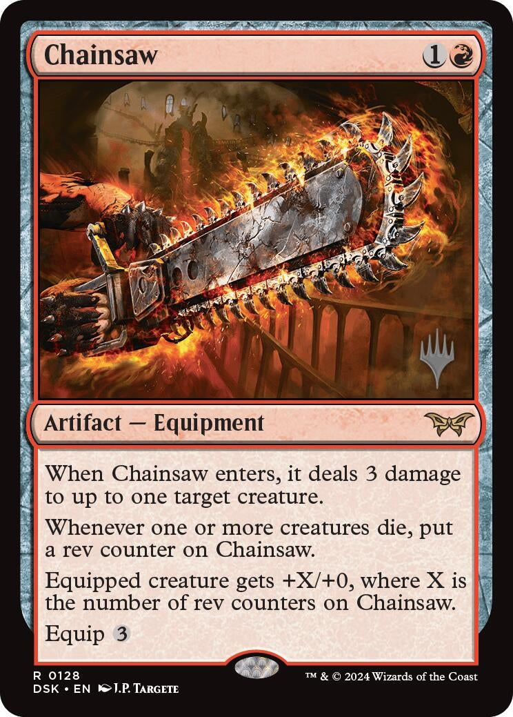 Image for Chainsaw (128) [Duskmourn: House of Horror] - Magic: The Gathering