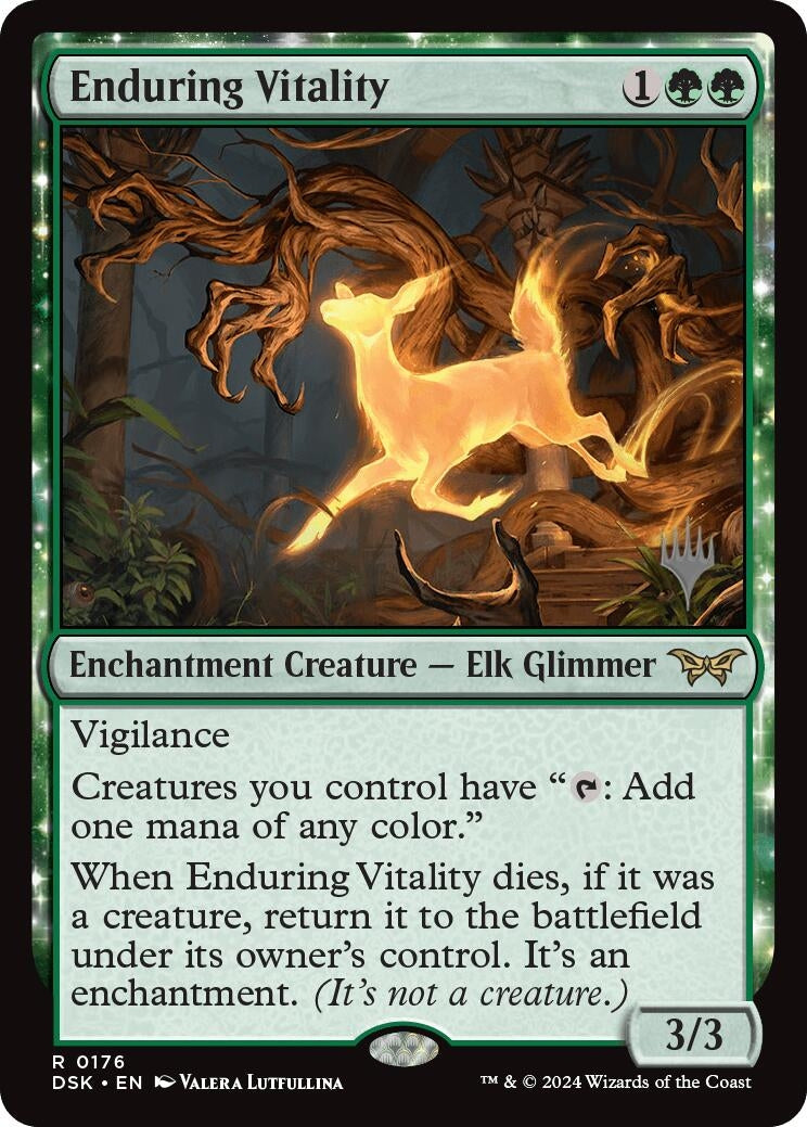 Image for Enduring Vitality (176) [Duskmourn: House of Horror] - Magic: The Gathering