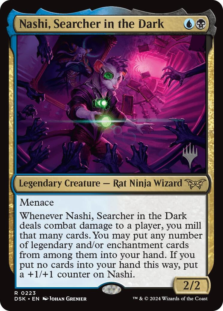 Image for Nashi, Searcher in the Dark (223) [Duskmourn: House of Horror] - Magic: The Gathering