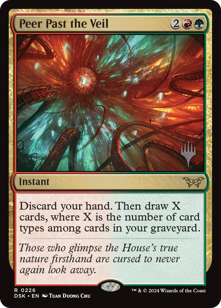 Image for Peer Past the Veil (226) [Duskmourn: House of Horror] - Magic: The Gathering