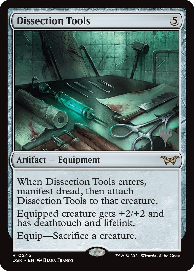 Image for Dissection Tools (245) [Duskmourn: House of Horror] - Magic: The Gathering