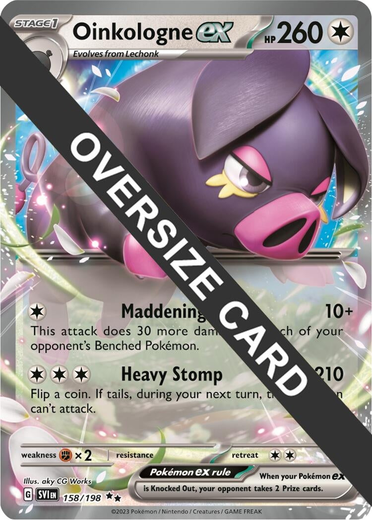 Oinkologne ex (158/198) [Jumbo Cards]