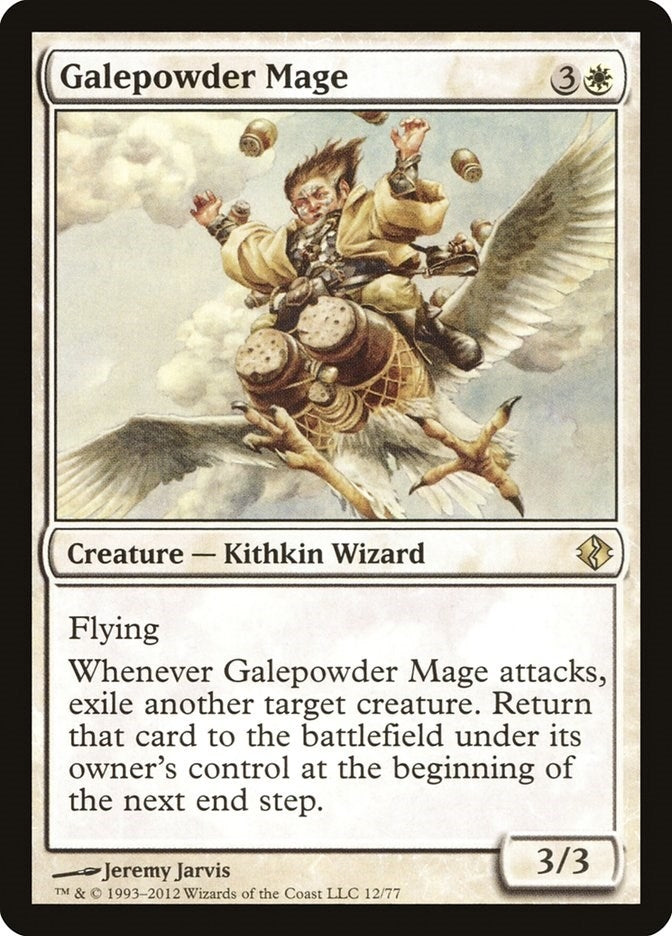 Image for Galepowder Mage (12) [Venser vs. Koth] - Magic: The Gathering