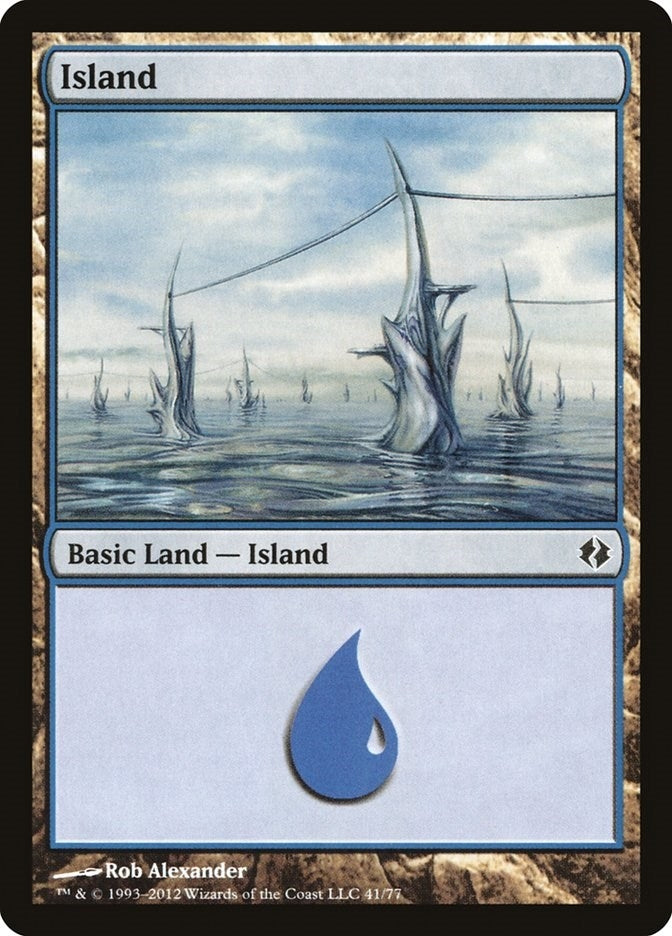 Image for Island (41) (41) [Venser vs. Koth] - Magic: The Gathering