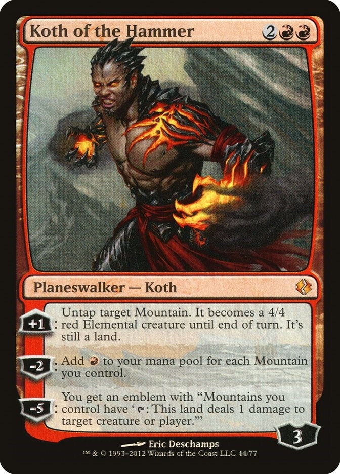 Image for Koth of the Hammer (44) [Venser vs. Koth] - Magic: The Gathering
