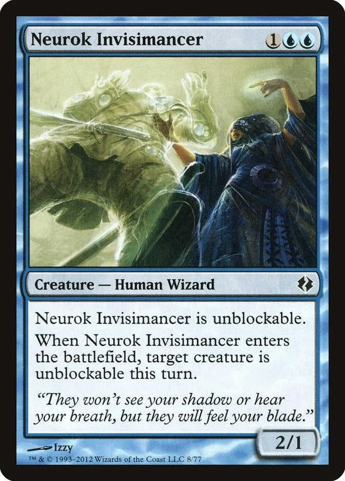Image for Neurok Invisimancer (8) [Venser vs. Koth] - Magic: The Gathering