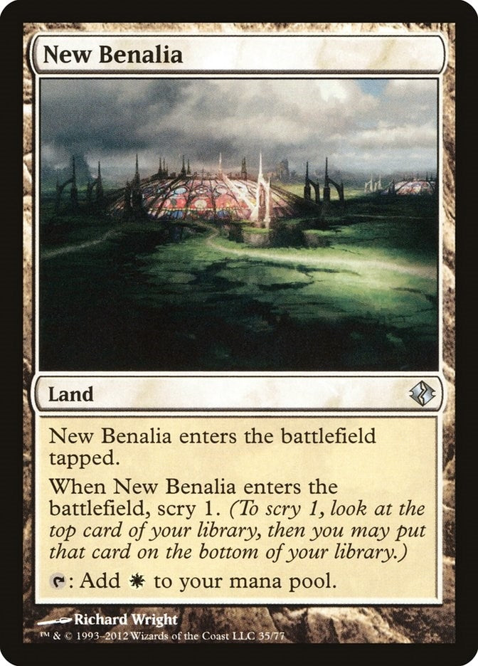 Image for New Benalia (35) [Venser vs. Koth] - Magic: The Gathering