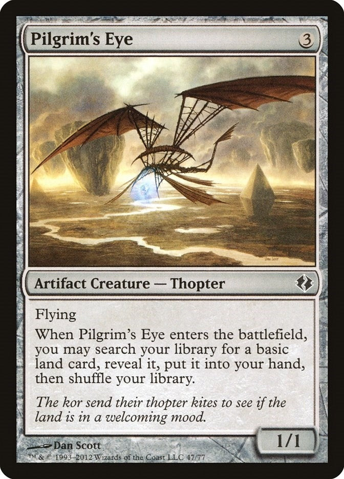 Image for Pilgrim's Eye (47) [Venser vs. Koth] - Magic: The Gathering